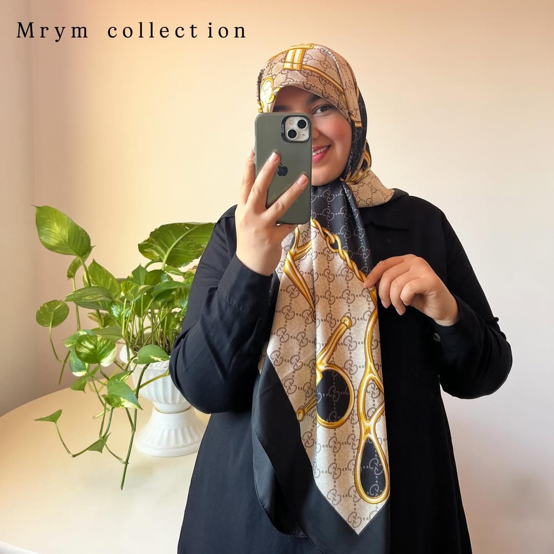 روسری ابریشم کجراه(توییل) وارداتی